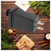 Bande lumineuse LED de Noël, alimentation CC, IP44, 3V-29V/5V, 3W, 6W, 7,5W, 9W, 12W, matériau PC, connexion par prise, décorations d'Halloween
