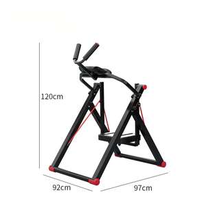 Alta Qualidade <span class=keywords><strong>Swing</strong></span> Cadeira Abdômen Cintura Trainer Fábrica Direta Dobrável Rotatable Exercício Máquina para Casa <span class=keywords><strong>Ab</strong></span> Roller Wheels - Product Image 3