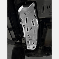 Plaque de protection de châssis en alliage d'aluminium et de magnésium de 8 mm pour Baic 212 PLUS Box Model, protection du moteur, protection du dessous de caisse, accessoires 4x4, argent