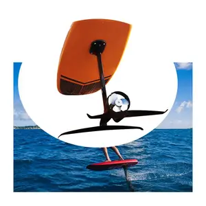 Gran Oferta personalizada motor grande 8000W control remoto Jet e-foil Board Efoil tabla de surf para deportes acuáticos con material de fibra de carbono