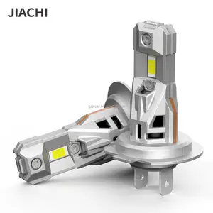 מפעל JIACHI H7 נורת פנס לד חמה למכירה באירופה 360 קרן קנבוס חינם H4 H11 H1 נורת פנס LED לרכב