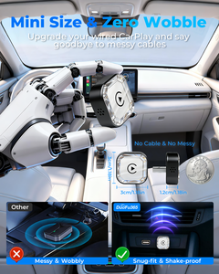 Dongle Mini USB Plug & Play pour mise à niveau CarPlay sans fil et Android Auto pour <span class=keywords><strong>iPhone</strong></span> avec connexion automatique rapide et stable, ajustement universel - Product Image 6