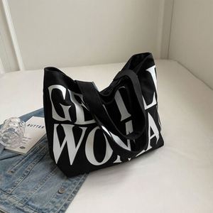 Bolsa de Lona con Logotipo Impreso, Bolsa con Cierre al por Mayor en Stock, Bolsa de Algodón en Blanco para Llevar en la Mano, Bolsa Cruzada Diagonal Publicitaria - Product Image 3