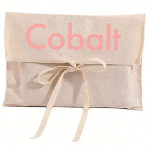 Bolsa de Embalaje de Ropa Personalizada con Logotipo, de Algodón y Lino Blanco, de Lujo, Reutilizable, Portátil, para Todas las Estaciones, para Prendas Sólidas - Product Image 1