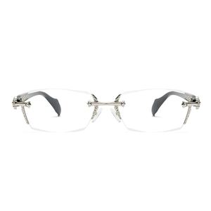 <span class=keywords><strong>Gafas</strong></span> de Lectura sin Montura <span class=keywords><strong>para</strong></span> Mujer, Montura Cuadrada de Metal, <span class=keywords><strong>Gafas</strong></span> con Bloqueo de Luz Azul, <span class=keywords><strong>Gafas</strong></span> de Lectura <span class=keywords><strong>para</strong></span> Mujer - Product Image 6