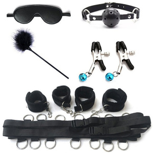 Jouets sexuels BDSM, jeux érotiques, équipement de bondage, fouet, menottes, produits SM pour adultes, pour femmes et couples, pour le lit - Product Image 6