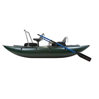 Fabricants Personnaliser Double 3.6m 2.6m Catamaran Leurre Bateau Pliable PVC Gonflable Bateau de Pêche, Catamaran à Cadre en Aluminium