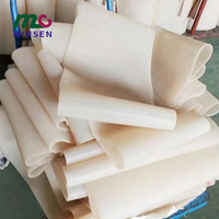 Offre Spéciale de produits adaptés aux besoins du client blanc transparent en silicone bande transporteuse pour le sac faisant la machine