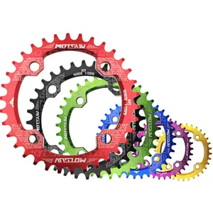 Servizio di elaborazione personalizzata 104BCD 32T 34T 36T 38T anello circolare a catena larga stretto MTB mountain bike bicicletta pignone