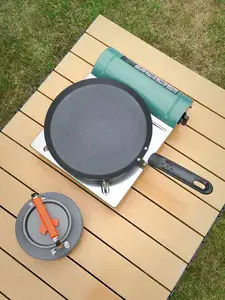 Nouvelle idée de sauteuse à <span class=keywords><strong>suspension</strong></span> pneumatique en acier au carbone Poêle à frire antiadhésive Wok Panace sans revêtement - Product Image 4