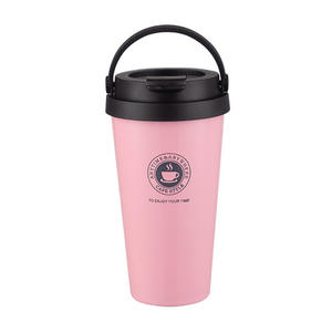 Venta al por Mayor CL013 Taza de Café de Acero Inoxidable de Doble Pared de 500 ml, Taza Térmica de Viaje a Prueba de Fugas, Aislada al Vacío para Exteriores - Product Image 6