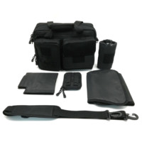 Sac à langer tactique en gros avec cadre interne, polyester imperméable, design tendance, ceinture à coussin d'air, capacité de 20 à 36 L