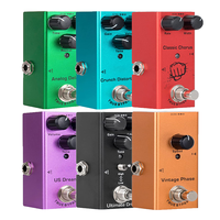 Pédale d'Effets pour Guitare Électrique Mini, Type Simple, DC 9V, True Bypass, Modulation Sonore Style US Dream