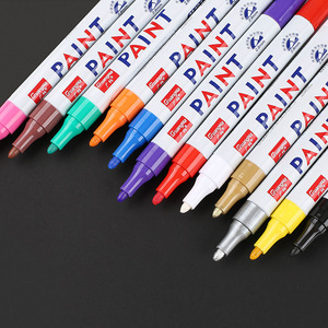 En gros 12 Couleurs Inodore <span class=keywords><strong>Peinture</strong></span> Marqueur Stylo Ensemble Non-Fading Non-Toxique <span class=keywords><strong>pour</strong></span> DIY Album Graffiti <span class=keywords><strong>Voiture</strong></span> <span class=keywords><strong>Pneu</strong></span> Non-Toxique <span class=keywords><strong>Peinture</strong></span> - Product Image 3