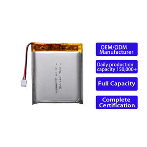 Batteria robusta agli ioni di litio ricaricabile da 3,7 V 744445 2200 mAh per radio ricetrasmittenti/walkie-talkie - Product Image 1