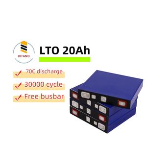 30000 ciclo 70c 2,3 V 2,4 V scib LTO baterías 10ah 20ah 30ah 40ah batería prismática de titanato de litio celda yinlong para audio de coche - Product Image 1