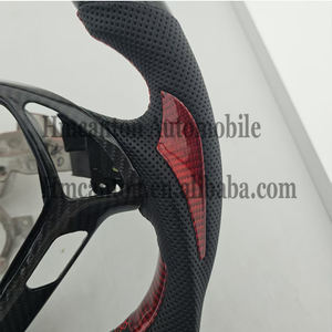 Quality Wholesale Carbon Fibre Perforated Leather Grip Steering <b>Wheel</b> for Infiniti G27 G37 Car Steering <b>Wheel</b> - Product Image 5