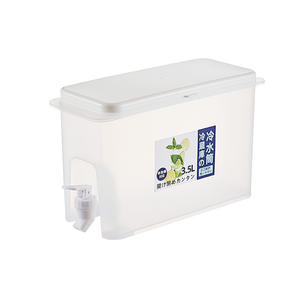 Carafe à eau froide, bouilloire, jus de citron, thé, 3,5 l, réfrigérateur, boîte de rangement, boissons froides, distributeur de boissons <span class=keywords><strong>avec</strong></span> <span class=keywords><strong>robinet</strong></span> - Product Image 6