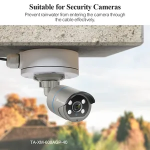 <span class=keywords><strong>Techage</strong></span> Boîtier de jonction étanche IP66, boîte de rangement de câbles, supports de caméra IP, accessoires, base POE 605GP 629 - Product Image 3