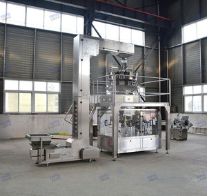 Automático 4 10 Cabeza Combinación Pesadora Pesaje Llenado Granulado Azúcar puro Bolsas Ziploc Premade Bag Packing Machine - Product Image 6