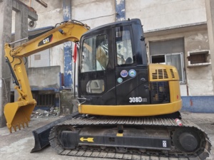 Miniexcavadora CAT 308DCR Usada, Miniexcavadoras Japonesas Usadas CAT 305C 305D 305E 305 304 303 302 301 con Acoplador Rápido - Product Image 2