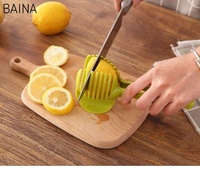 Groothandel Keuken Plastic Groentesnijder Fruitsnijgereedschap Citroen Snijgadgets