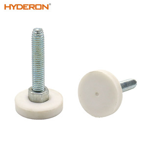 Hyderon Adjustable Feet White <b>Plastic</b> Refrigerator Freezer Leveling Support Hardware Accessory - Product Image 1