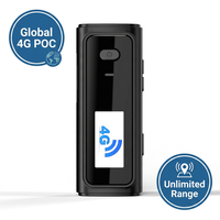 KENEARD KE-06 Mini Talkie-walkie POC 4G à clipser, portée mondiale, radio bidirectionnelle LTE WCDMA OLED Type-C, sécurité, hôtellerie, logistique, 2W