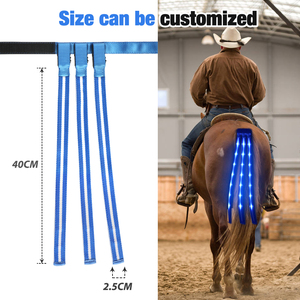 Nouvelles lampes LED clignotantes pour queue de cheval, rechargeables par USB - Product Image 2