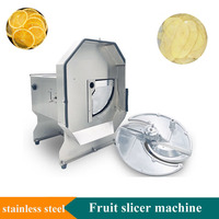 Elektrische 110V/220V groentesnijder, commerciële aardappelsnijder, fruitsnijmachine