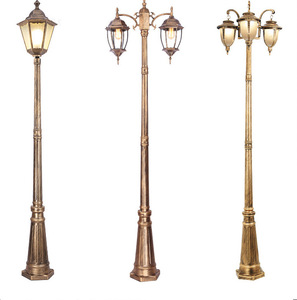 Lampadaire Solaire de Jardin à Double Lanterne en Laiton, LED Blanc Chaud 2700K, Abat-jour en Verre, IP66, Capteur de Mouvement, 10 Ans de Garantie - Product Image 6