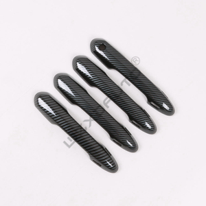 WZXD Side <b>Door</b> Rearview Mirrors Handle Bowl Cover <b>Trims</b> Kit Accessories Carbon for Land Cruiser LC300 2022 2023 - Product Image 4