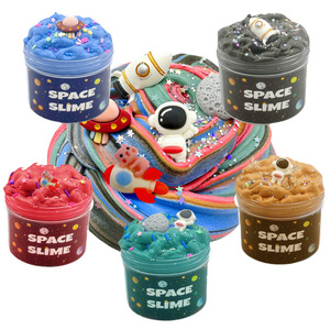 CHENXI Série Astronaute Kit de Slime de Haute Qualité Japon Corée Slime Fluffy Fournitures de Slime Slime Crème Glacée Beurre - Product Image 6