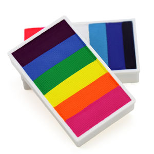 GP Private Label Non Toxique <span class=keywords><strong>Halloween</strong></span> Cosmétique à Base d'Eau Visage Corps Peinture Rainbow Split Color Enfants Adultes Visage Peinture - Product Image 6