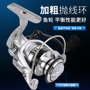 Moulinet de pêche en alliage d'aluminium avec bobine métallique pour lancer longue distance, idéal pour la pêche en bateau, la pêche aux leurres et la pêche en eau calme. - Product Image 4