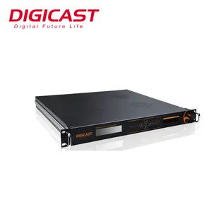 HD profesyonel IRD uydu alıcısı CI yuvası ile desteği Irdeto Conax CAS dijital TV Headend ekipmanları için çıkış AV sinyal