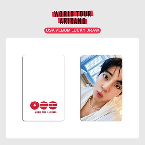 Tarjeta de Edición Especial del Tour por EE. UU. de ARIRANG JP, Jungkook, <span class=keywords><strong>Jimin</strong></span>, <span class=keywords><strong>Suga</strong></span>, J-Hope, RM, Jin, Juego de 7 Tarjetas Selfie, Tarjeta de Moda para Fans de BTS - Product Image 3