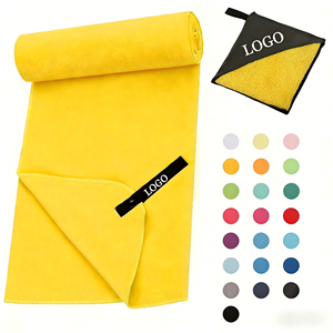 Serviette en microfibre personnalisée, antidérapante, super absorbante, séchage rapide pour le yoga chaud, le Pilates, logo OEM - Product Image 2