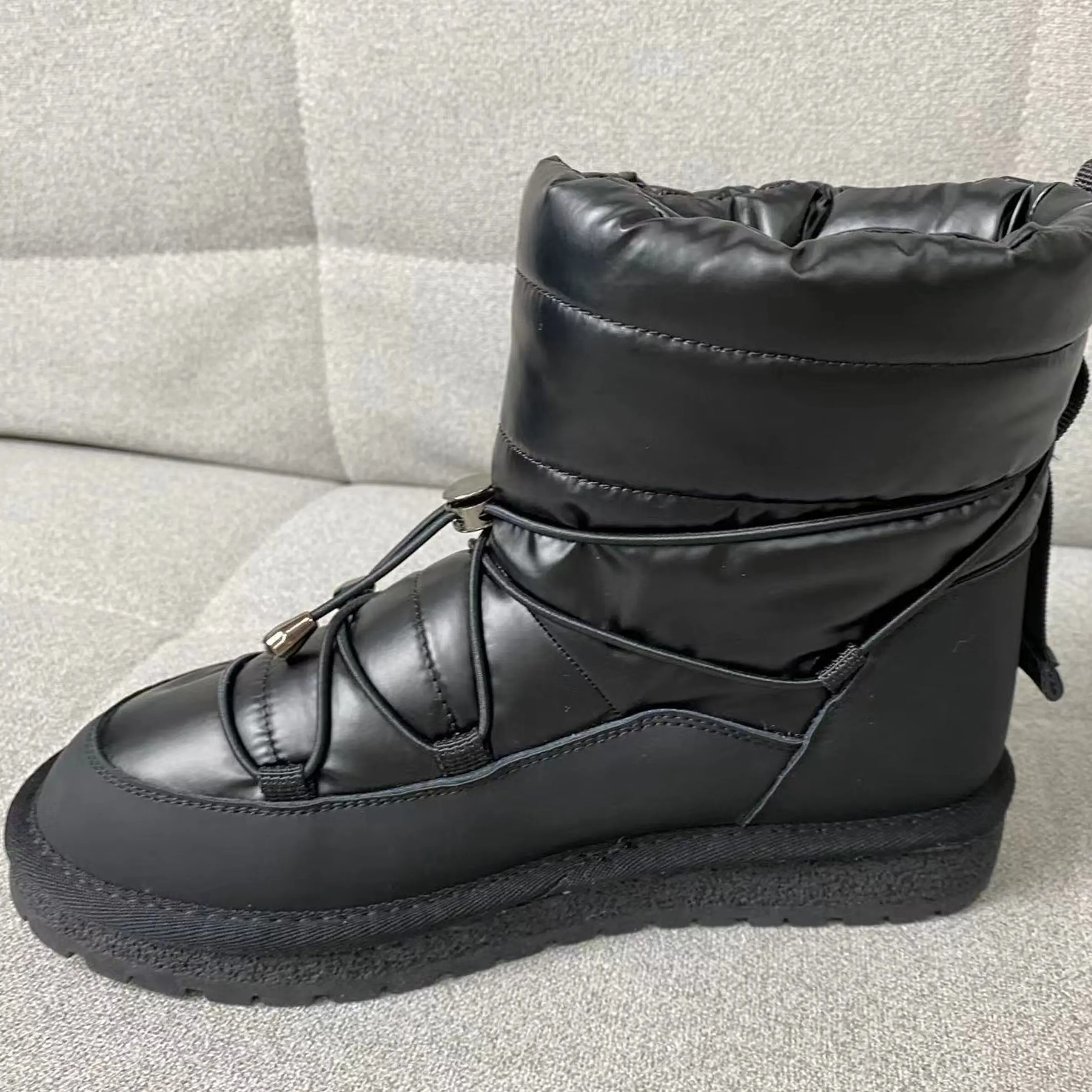 Hot Selling Winter Warm Fashion Cute Waterproof Anti-slip Ankle Boots Custom Winter Boots Unisex Snow Boot Men And Women