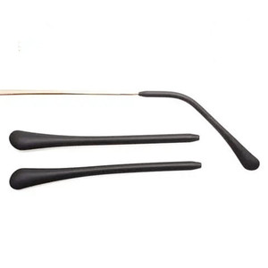 จุกซิลิโคนกันลื่นสำหรับขาแว่นตา รูกลม หัวกลม มี 5 สีให้เลือก - Product Image 2