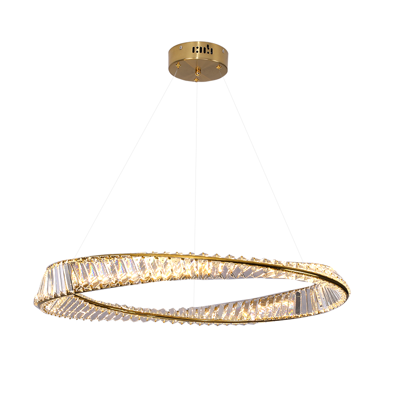 Современный дизайн, роскошная подвесная люстра для помещений из стали и хрусталя золотого цвета для гостиной, подвесная люстра, светодиодные лампы