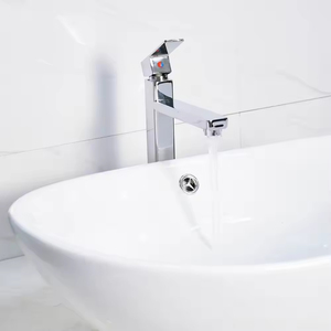 Rubinetto da Bagno KAWAL Moderno a Foro Singolo, Design Personalizzabile, Miscelatore <span class=keywords><strong>Acqua</strong></span> Calda/Fredda in Ceramica per Uso Domestico e Cucina - Product Image 2