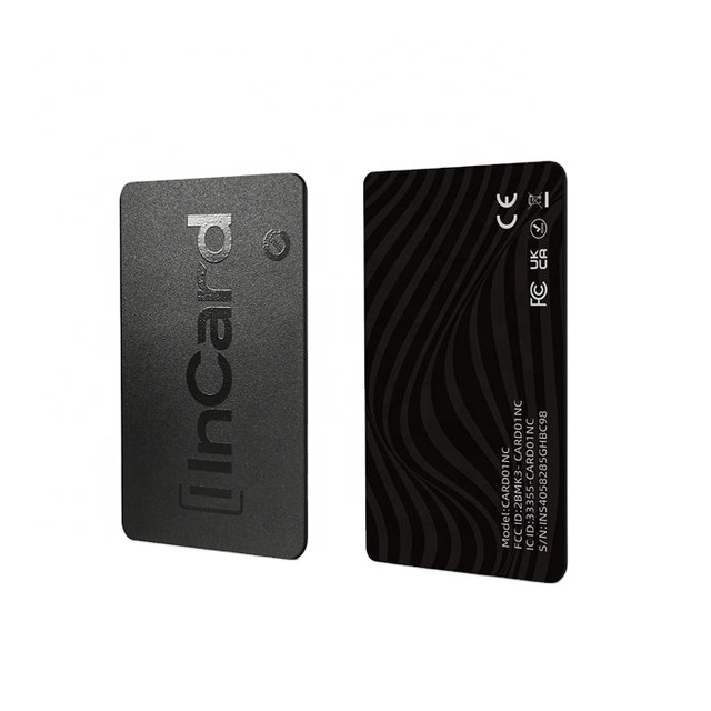 Invative 2025 Solar-powered Luggage Finder Travel Thin Wallet Tracker Card Key Wireless Charging LBS Silicone Plastic