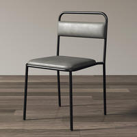 Chaise de salle à manger empilable en velours avec cadre doré pour restaurant, hôtel, café, banquet