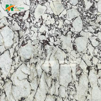 Dalles de marbre violet naturel de luxe de haute qualité, marbre Calacatta Viola d'Italie pour les carreaux muraux et de sol
