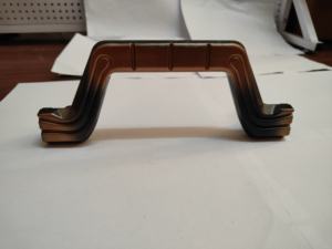 Manijas y accesorios de ataúd de alta calidad Manija de entierro en bronce antiguo con precio de <span class=keywords><strong>director</strong></span> funerario mate - Product Image 4