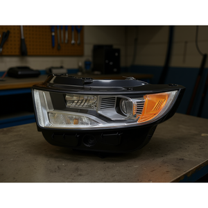 Faro Delantero LED Cromado para JMC Edge 2015-2017, Sistema de Iluminación de Repuesto, 12V, Nuevo, Compatible con OEM - Product Image 1