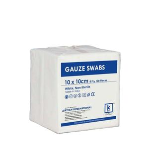 Chirurgisch Medisch Tandheelkundig Gaas Niet-Geweven Gaas Steriele Zachtheid Absorberende Kompressen De Blik - Product Image 1