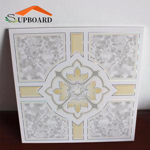 Plaque de <span class=keywords><strong>plafond</strong></span> carrée en PVC imperméable spécifique à la salle de bain - Product Image 6