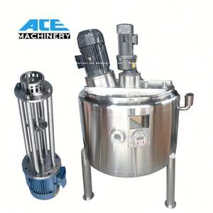 Homogeneizador Mezclador de Acero Inoxidable de 1000L, Emulsionador de Alta Velocidad con Bomba de Motor y Rodamientos, para Químicos, Alimentos, Plásticos, Resina, SUS304, Automático - Product Image 4